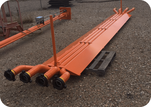 orange drive over manifold