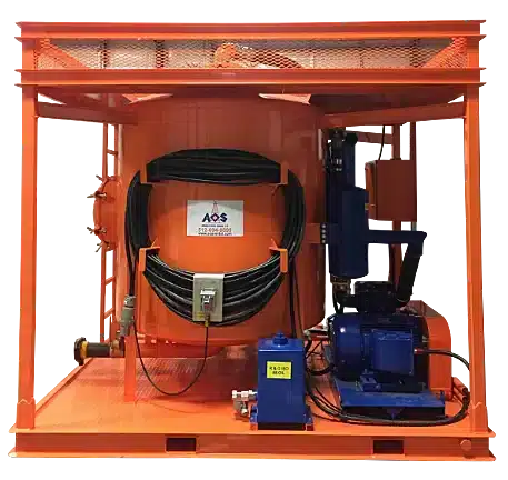 Orange mud vacuum